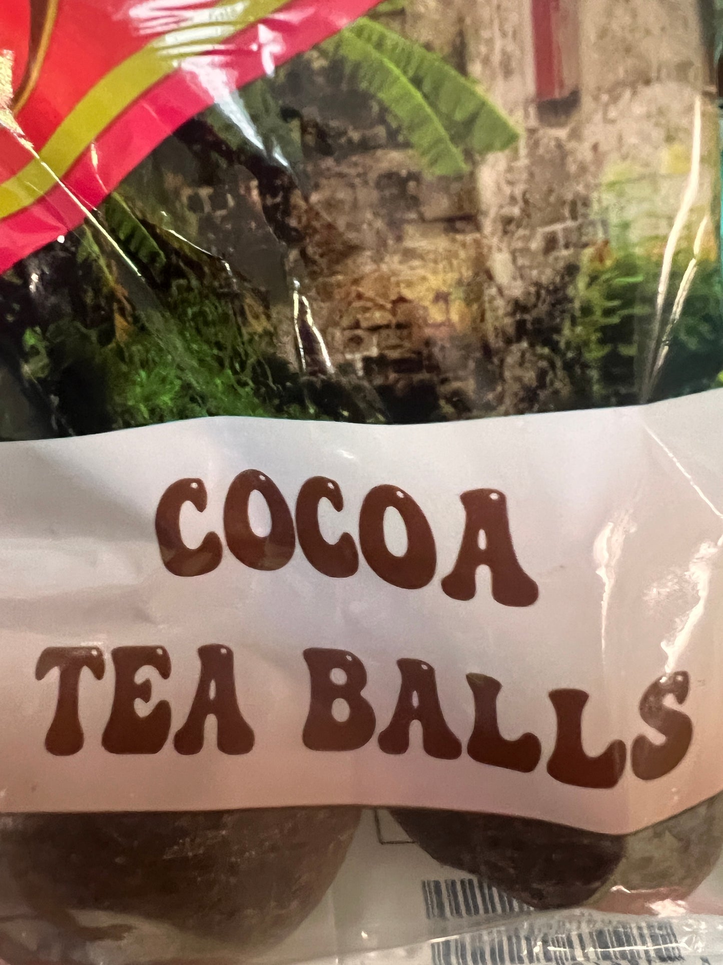 Cocoa tea balls (Jouvay)