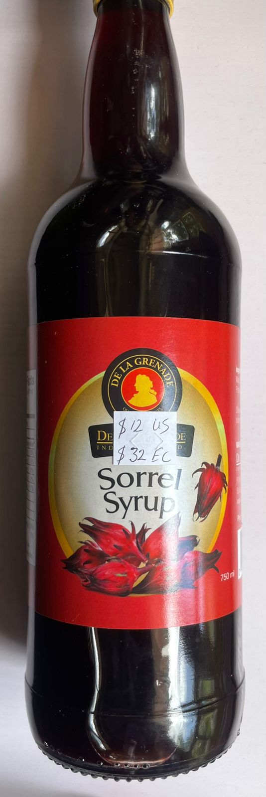 De La Grenade Sorrel Syrup (250 ml)
