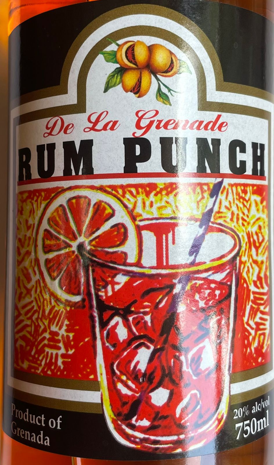 De La Grenade Rum Punch (Glass bottle) 750 ml