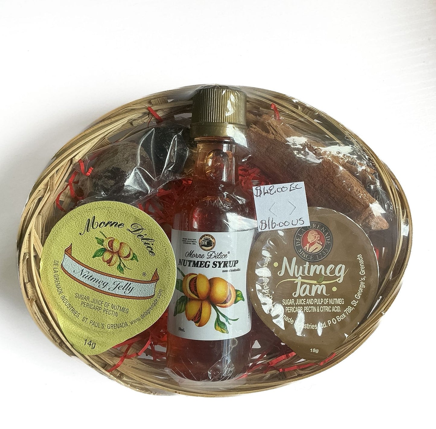 De La Grenada Nutmeg Spice Basket