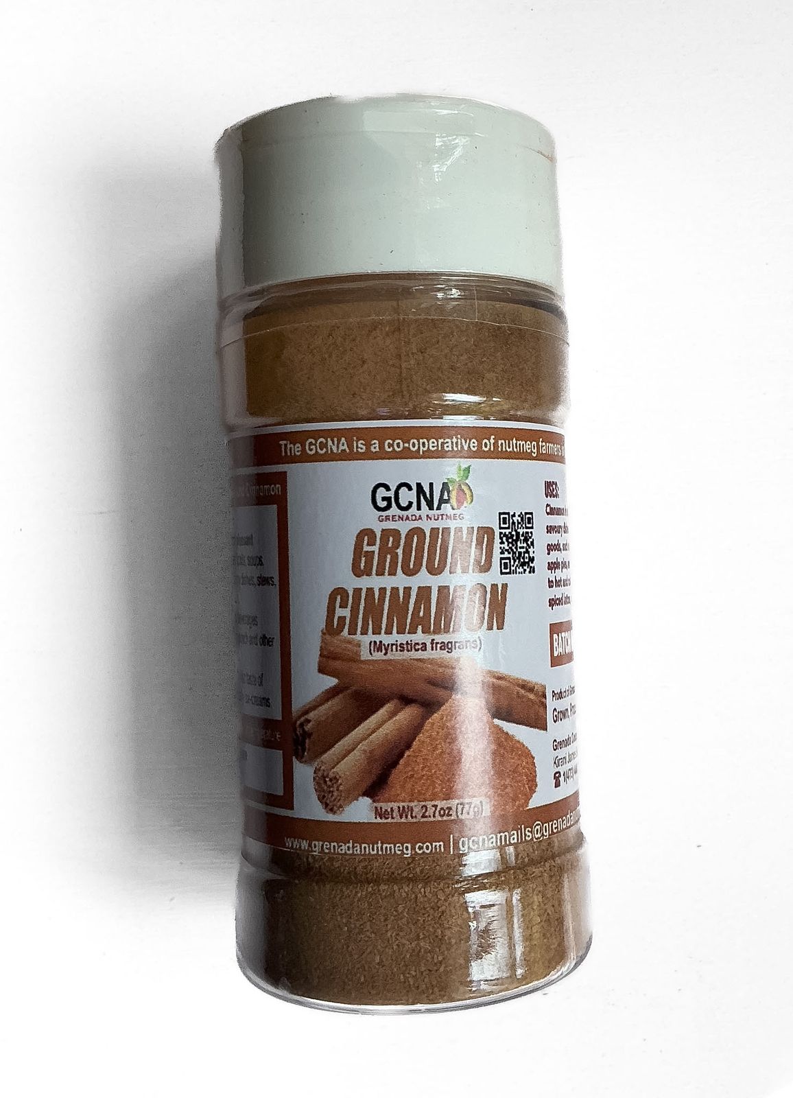 GCNA Ground Cinnamon Bottle