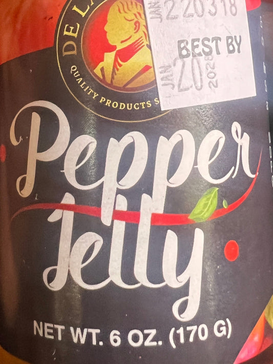 Pepper Jelly 6 oz De La Grenade