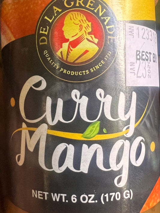 Curry Mango 6 oz De La Grenade