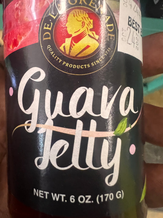 Guava Jelly Medium 6 oz De La Grenade