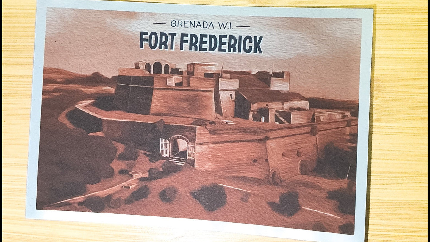 FORT FREDERICK POSTCARD