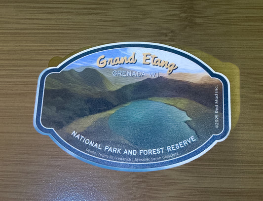 GRAND ETANG STICKER [LARGE]