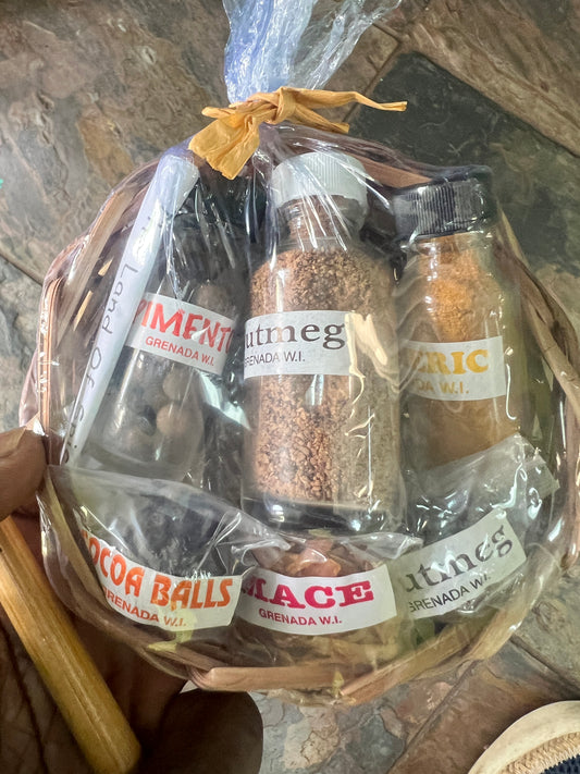 small spices basket earthly creations
