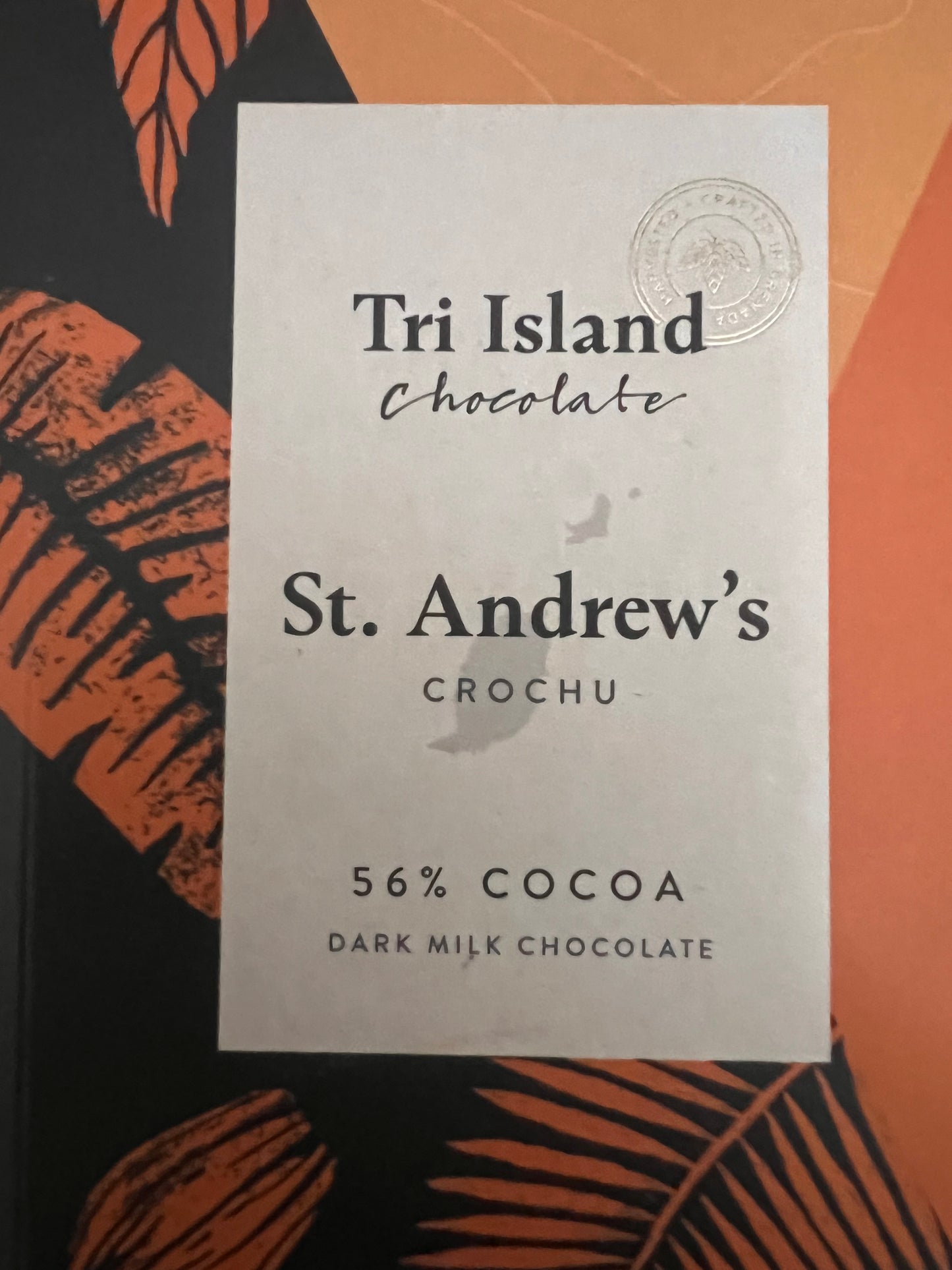 56% Dark Milk Tri-Island Chocolate