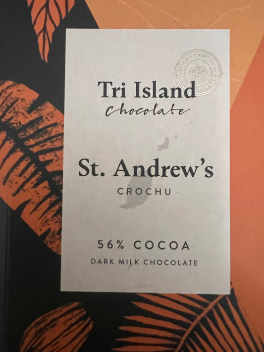 56% Dark Milk Tri-Island Chocolate