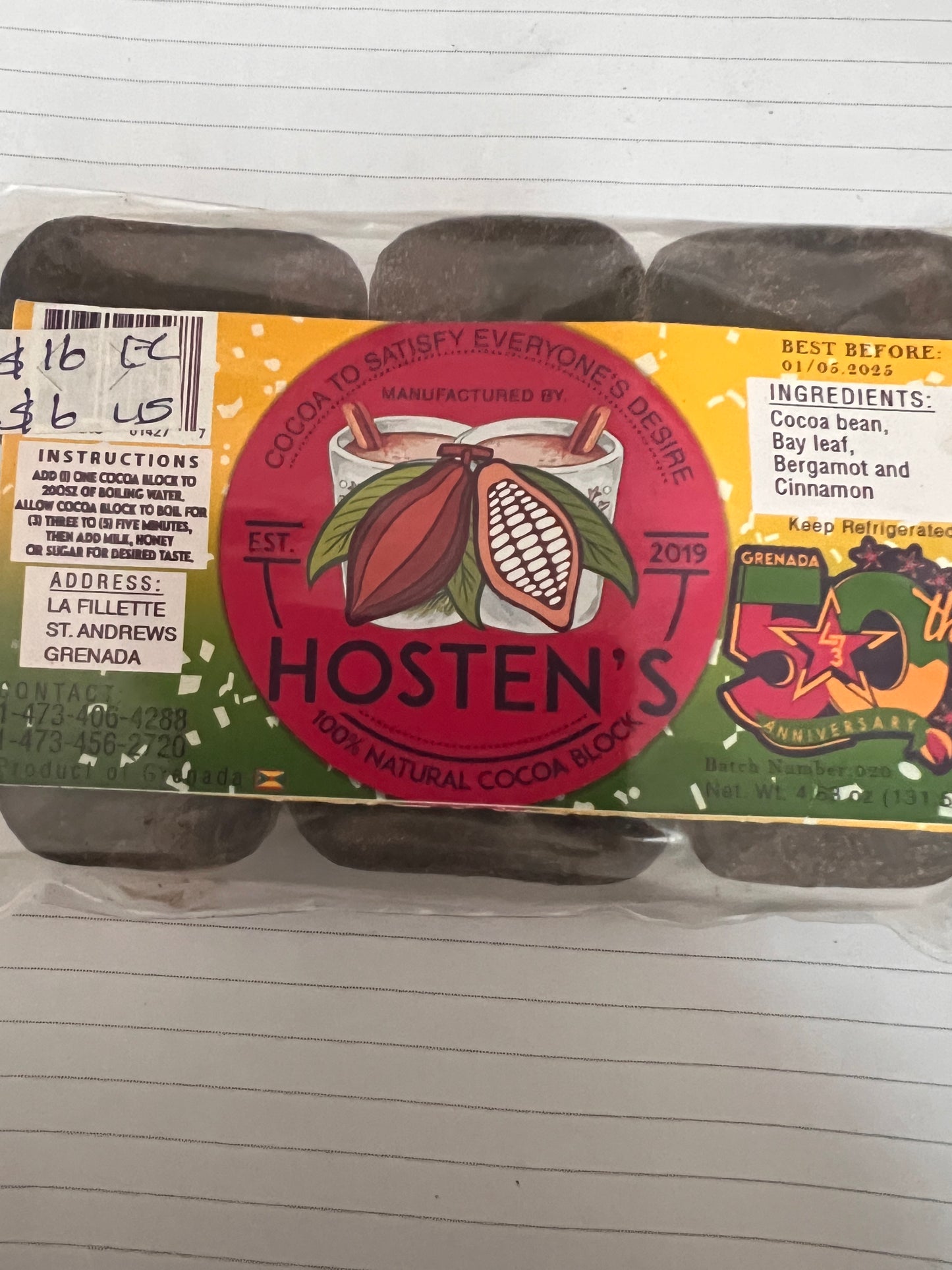 Cocoa Tea (Hosten's)