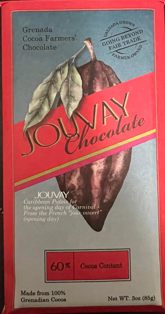 60% Dark Chocolate Jouvay Chocolate