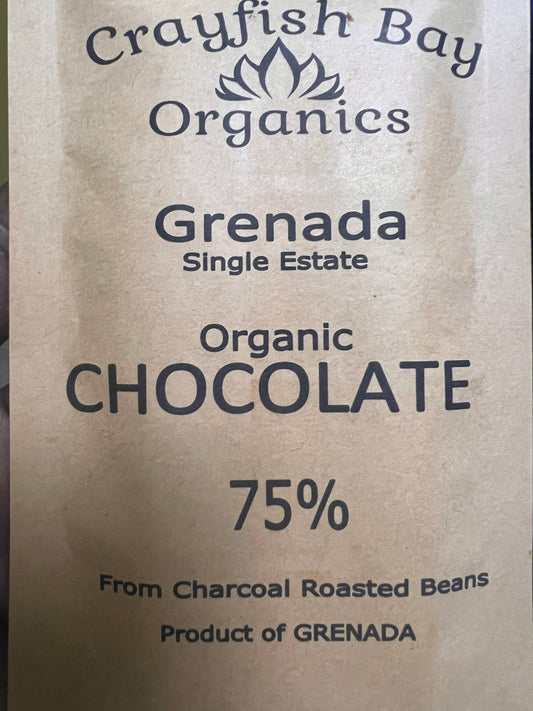 75% Crayfish Bay Chocolate 50g