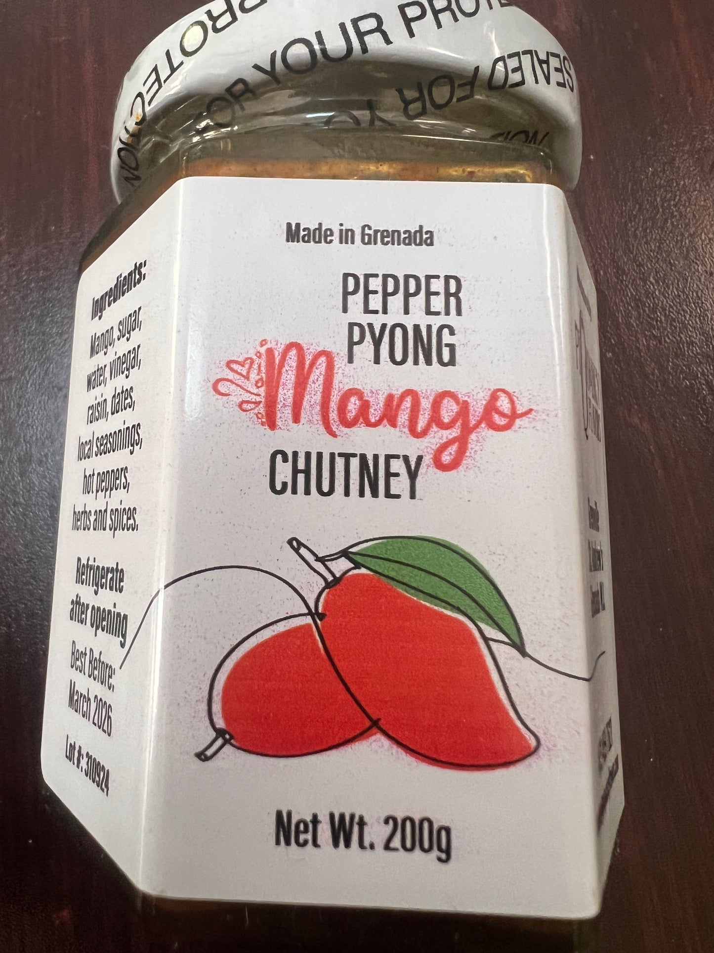 Chutney - Pepper (large jar)