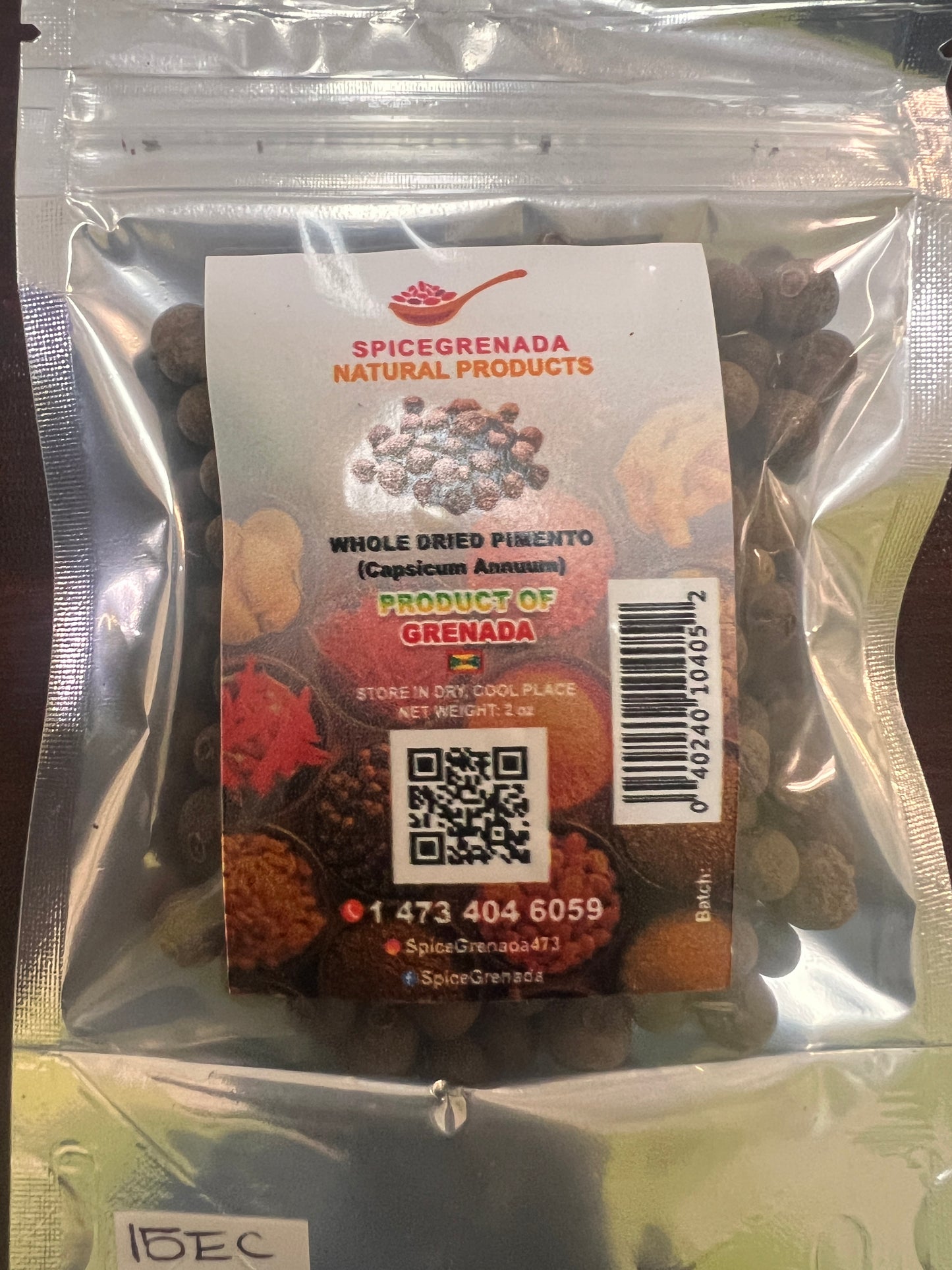 Whole Dried Pimento (Spice Grenada)