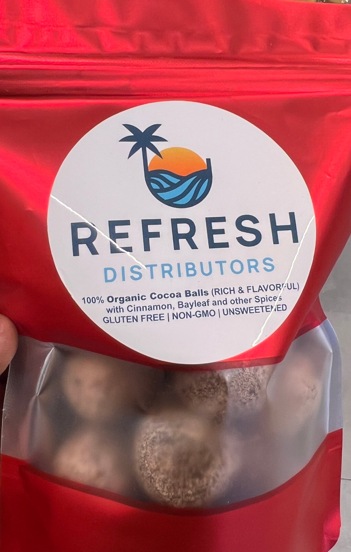 Refresh Distributors Organic Cocoa Balls